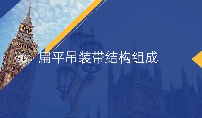 扁平吊裝帶結構組成