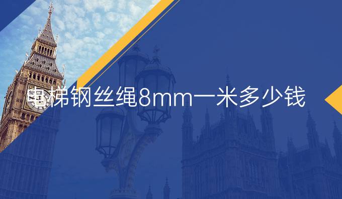 電梯鋼絲繩8mm一米多少錢