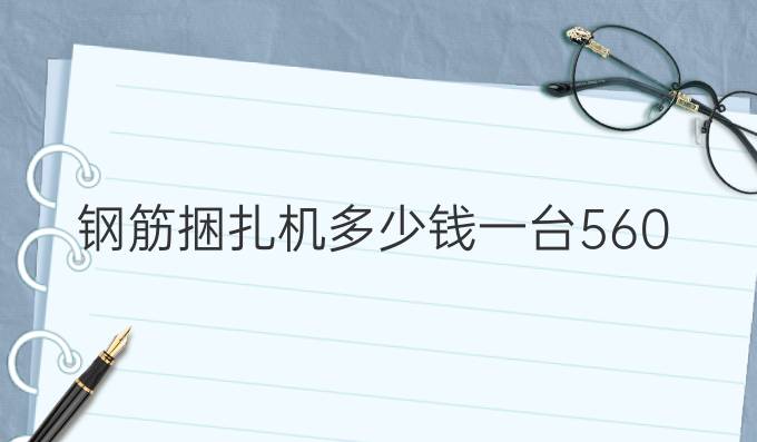 鋼筋捆扎機多少錢一臺560