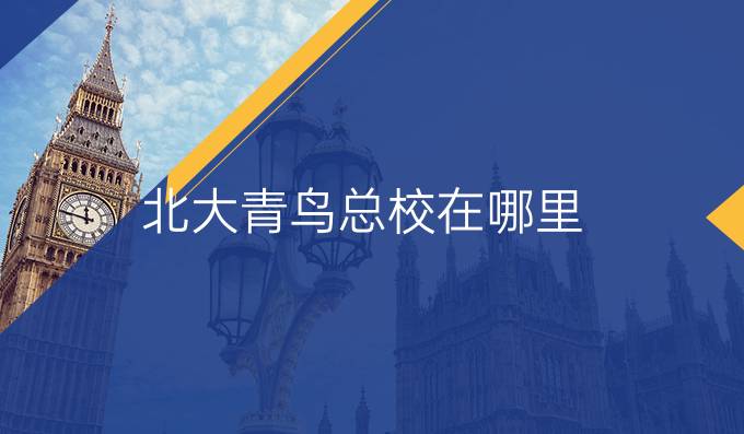 北大青鳥總校在哪里